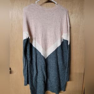 Symmetrical Design Sweater Dress